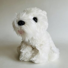 Keel Toys Simply Soft Collection Westie West Higland Terrier Dog Soft Toy 11”