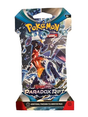 paradox rift booster box ebay Pokemon Half (18 Packs) — EternaCards Pokemon Scarlet & Violet Paradox