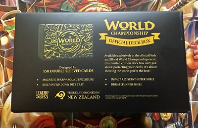 Offical Flesh and Blood | 2024 Worlds Osaka Exclusive | Deck Offical Flesh and Blood | 2024 Worlds Osaka Exclusive | Deck