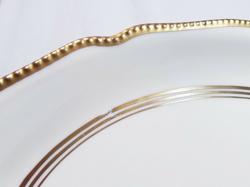 Castleton China ROYAL Ivory Gold Trim Oval Service Platter Large 16" - Picture 7 of 11