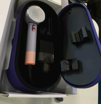 Dyson Supersonic Hair Dryer Limited Edition Vinca Blue/Topaz Hard To Find HD07