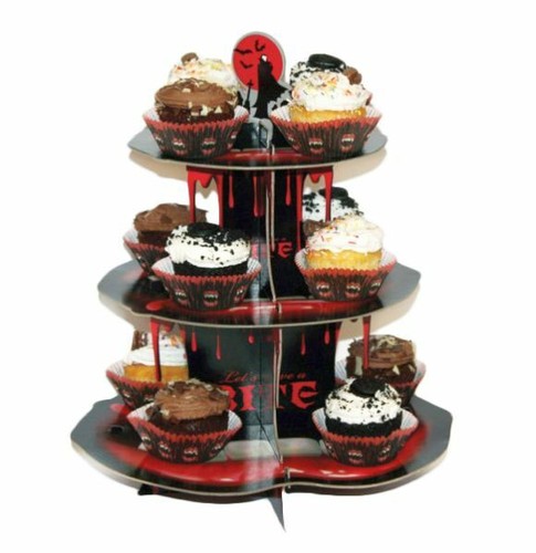 Supporto porta Cupcake e Muffin "Halloween Party" - Imagen 2 de 3