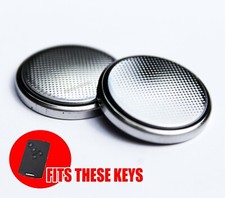 Batería de repuesto para tarjeta de llave/llavero/control remoto (2 baterías)