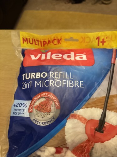 4023103198227 Spin Mop Refill Vileda Turbo 2in1 2 pc(s) VILEDA - Picture 2 of 10