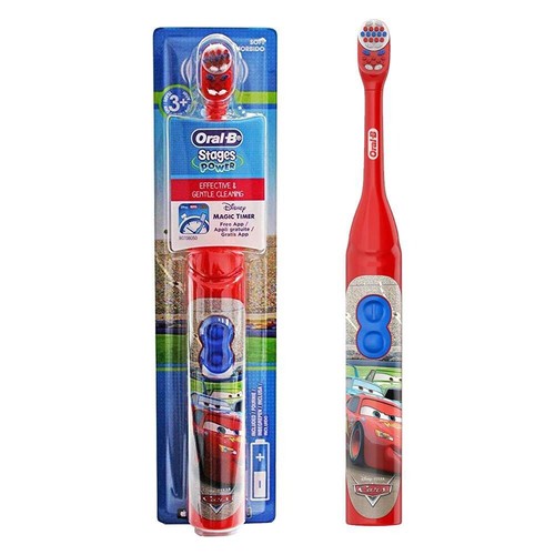 Oral B Disney Pixar Cars Childrens Kids Battery Toothbrush App eBay