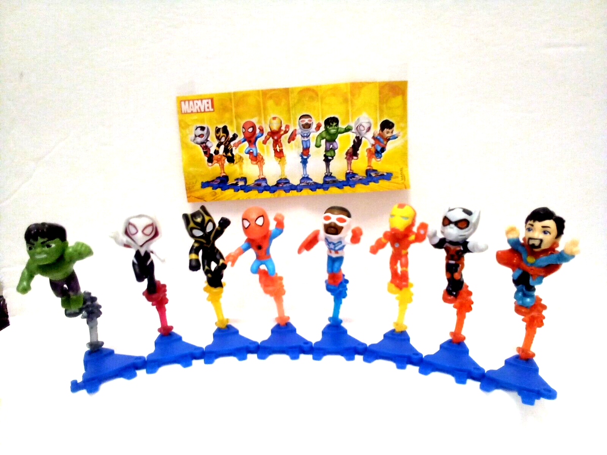 Kinder surprise Marvel Canada 2025 complete set +8BPZ UK