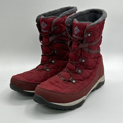 Columbia Damen Winterstiefel -32 Grad Loveland Mid Wasserdicht warm rot Gr. 36
