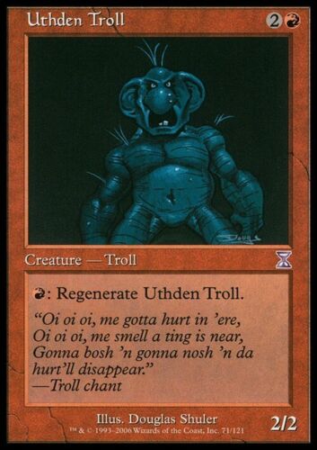 Uthden Troll ~ Time Spiral [ Excellent ] [ Magic MTG ] - Picture 1 of 1
