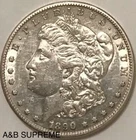 1890 S Morgan Dollar Au-Bu Uncirculated 90% Silver