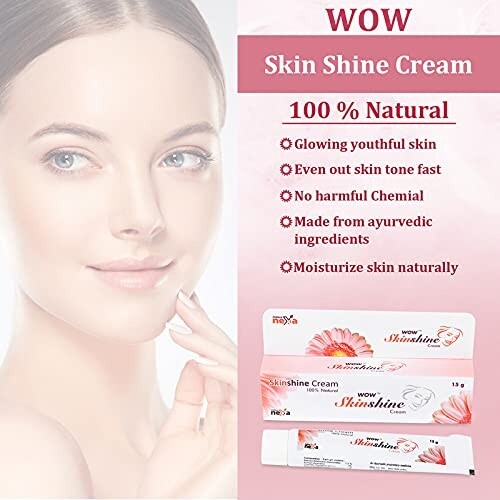 2x WOW Skin shine face cream 15g FREE SHIPPING | eBay