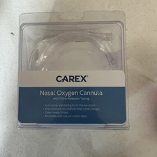 Carex CPAP Nasal Oxygen Cannula with 7' Kink-Resistant Tubing R10100 NEW