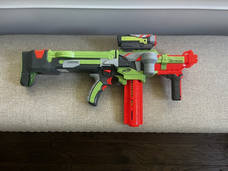 Nerf Vortex Nitron with Scope and Magazine - Tested