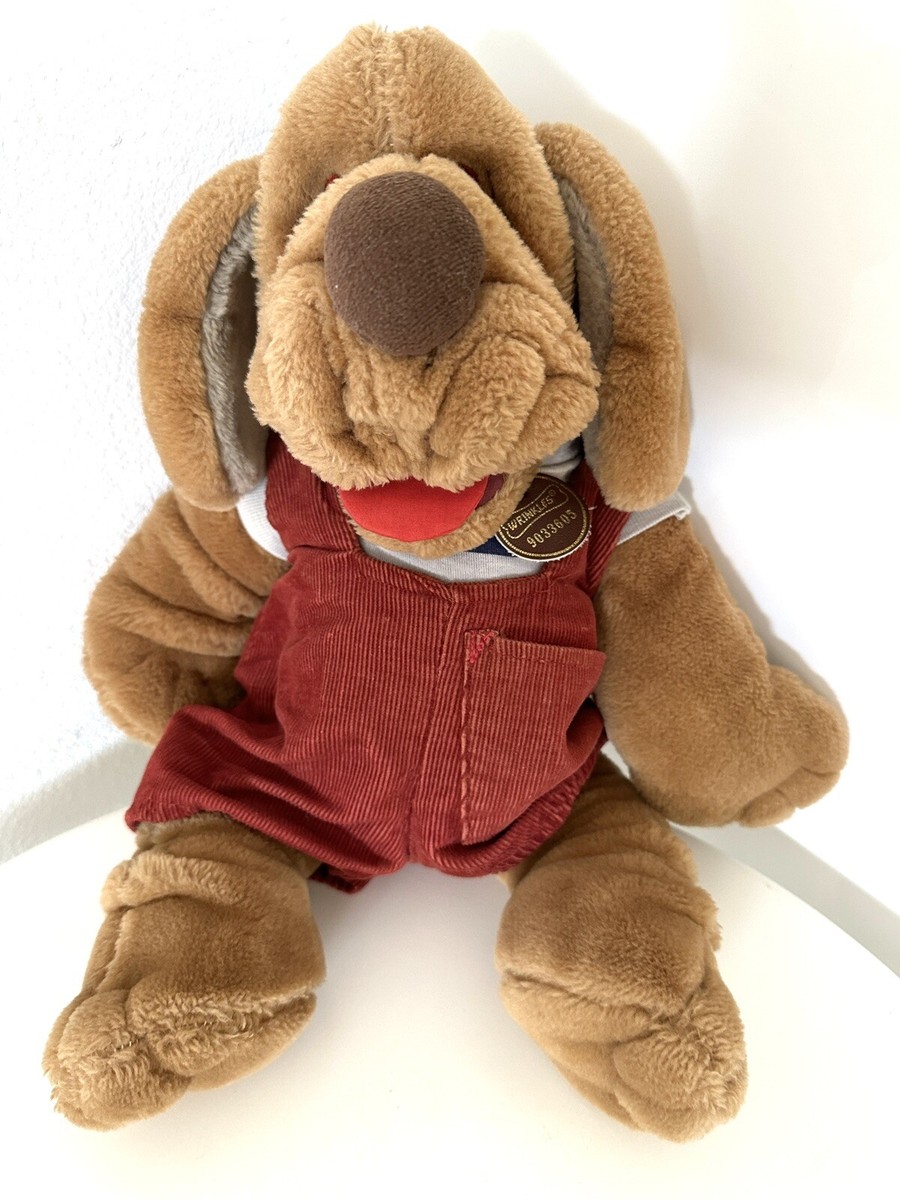 1981 Ganz Bros WRINKLES Brown Dog 17