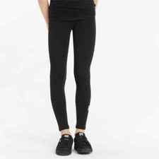 Leggings  cotone bambina  Puma 846960-01 nero-argento