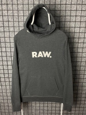 G Star Raw Streetwear Big Logo Hoodie Size S