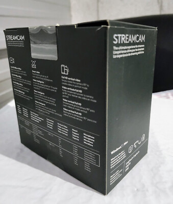 Logitech for Creators StreamCam Webcam Full HD 1080p 60 fps, White