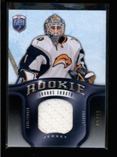 JHONAS ENROTH 2008/09 BE A PLAYER BAP #RR-321 ROOKIE USED JERSEY #41/99 AH6519