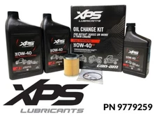 XPS Oil Change Kit Rotax 500cc+ V-Twin 0W-40 Full Synthetic 4T PN 9779259