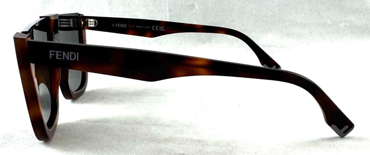 FENDI FE40136I FE 40136I 53A Tortoise Sunglasses 62-9-145 | eBay