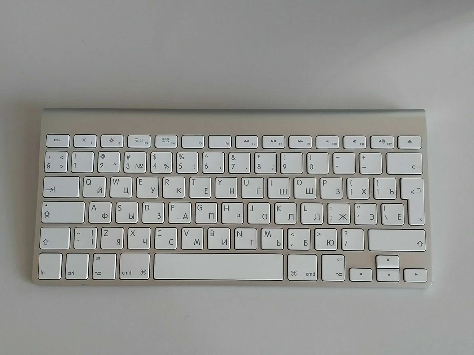Apple Original Wireless Keyboard A1314 MANY LANGUAGES FREE SHIPPING - Image 3 of 4