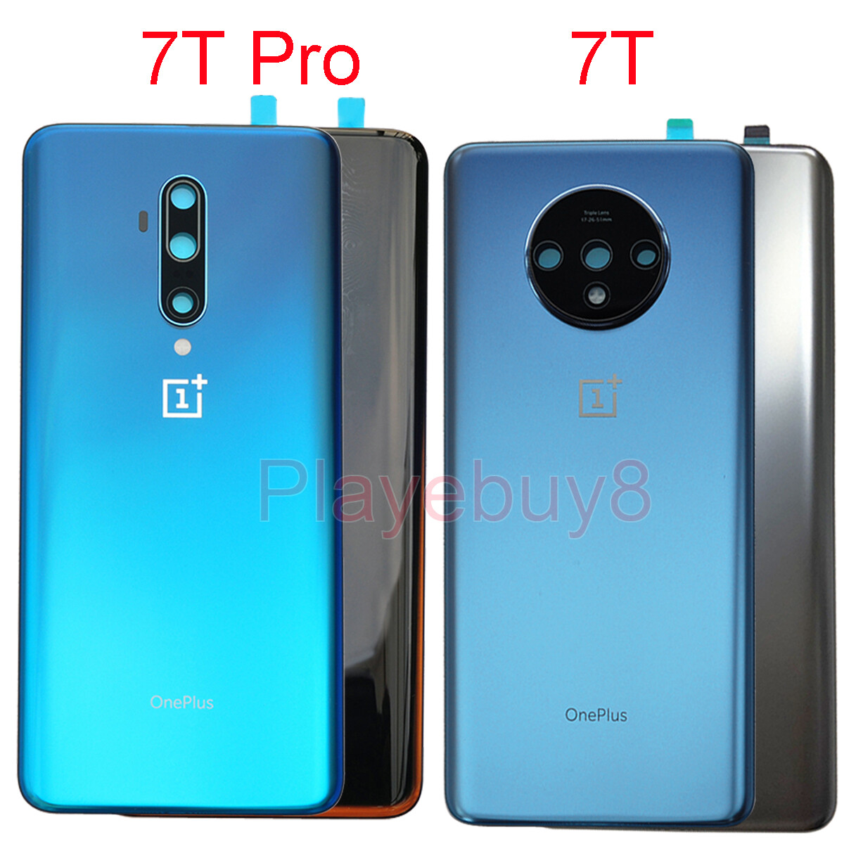 Replacement Parts Oneplus 7t Back Glass Panel Mozomart Battery