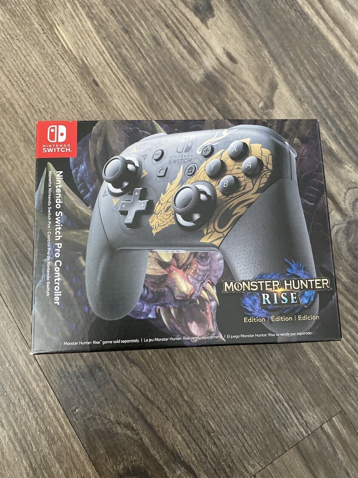 Nintendo Switch Pro Controller Monster Hunter Rise Edition 