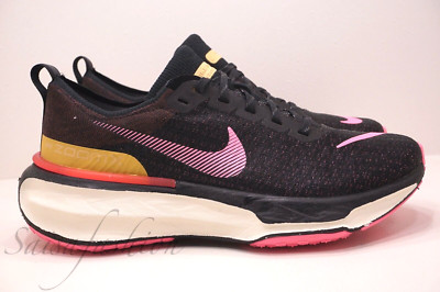 Nike ZoomX Invincible Run Flyknit 3 FK Earth Pink Spell DR2660-200 Womens Sz 9.5