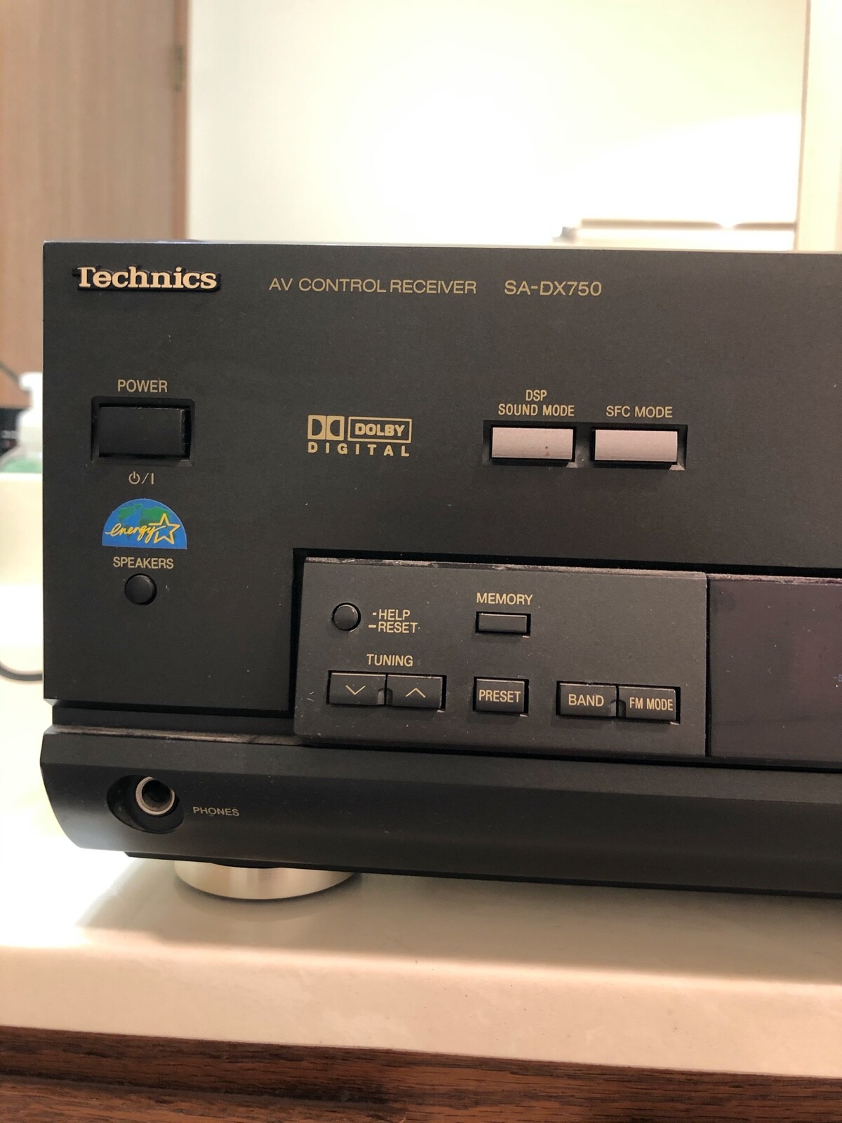 Technics Sa Dx750 5 1 Channel 500 Watt Receiver For Sale Online Ebay