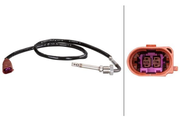 Hella 6PT 010 376-191 Sensor, Abgastemperatur FüR VW-image