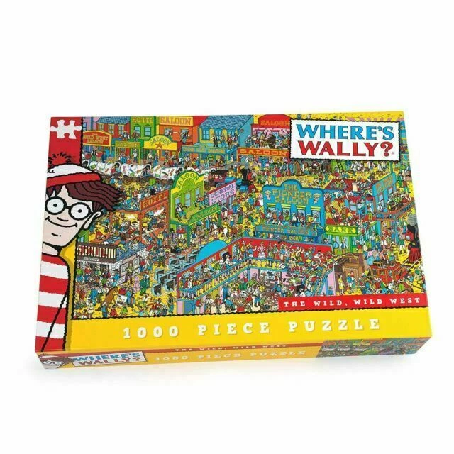 Where's Wally The Wild Wild West 1000pc Puzzle