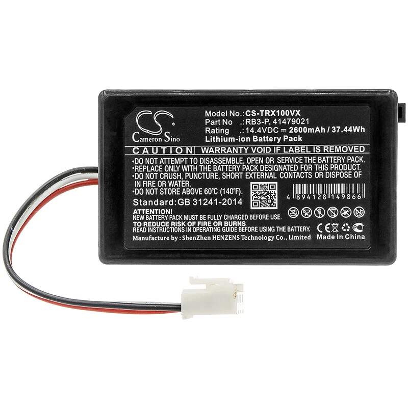 RB3-P Battery for Toshiba VC-RCX1, VC-RVD1, VC-RVD2, VC-RV1, VC-RVS2, VC-RV2