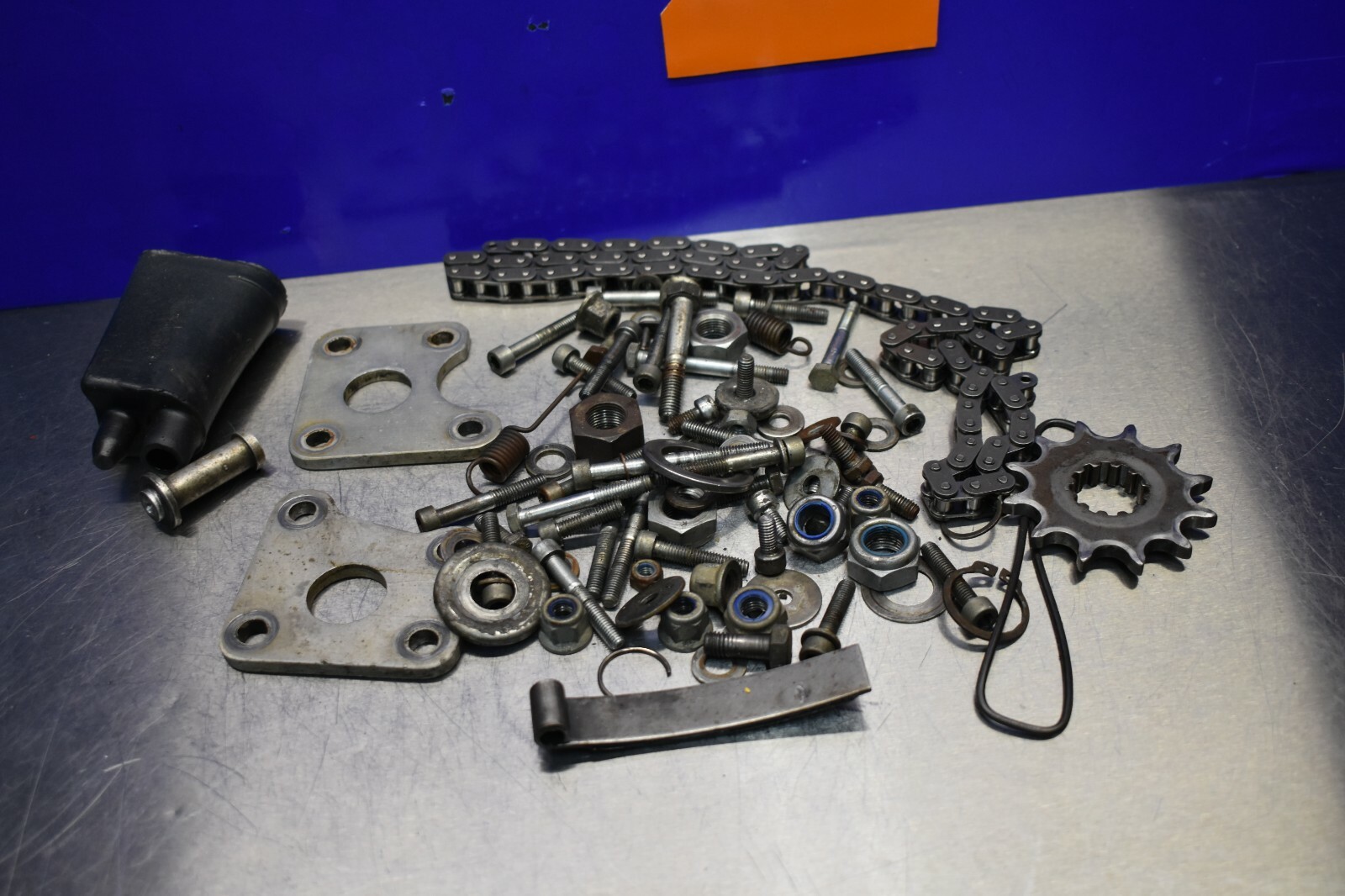 1986 Husqvarna 500 4s Motocross Parts Lot Bolts   tx te 86 