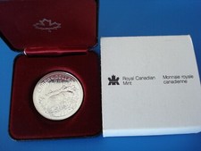 1980  CANADA  $1  DOLLAR  SILVER  SPECIMEN  Artic Territories  Polar Bear  # 10