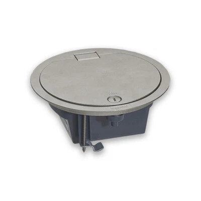 Legrand Bodentank Wandtank Edelstahl 2 Fach versenkbar Wansteckdose IP66 088064 - Bild 1 von 4