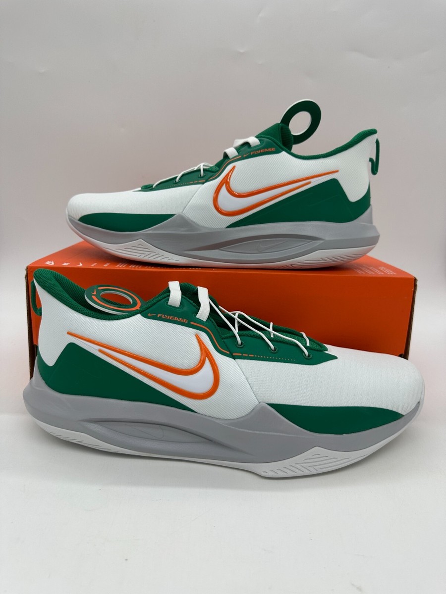 Nike Precision Flyease Men's Size 14 White Basketball Shoes DJ7552 100