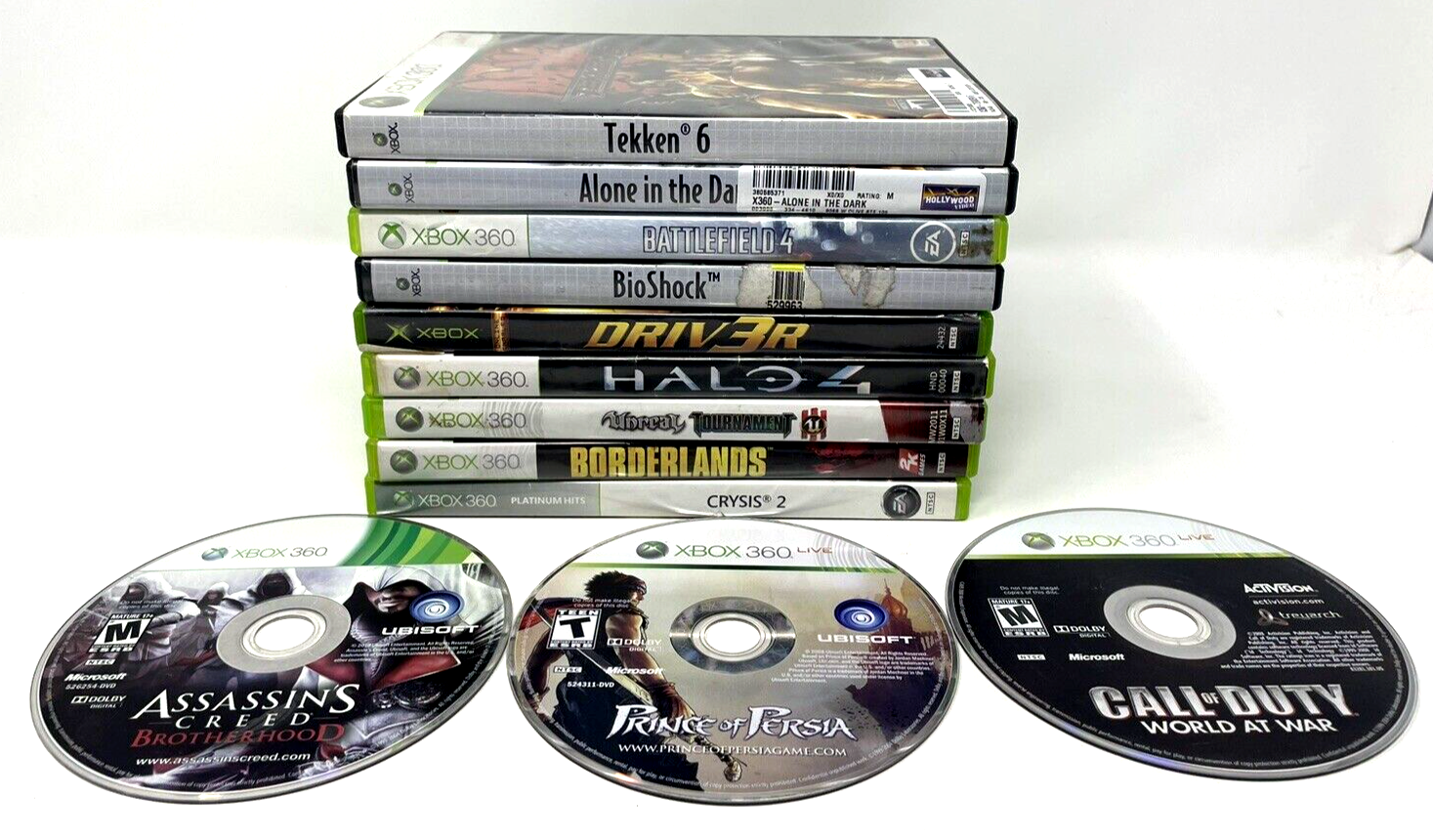 XBOX 360 Game Lot Bundle Bulk Wholesale 12 Games FREE Shipping eBay