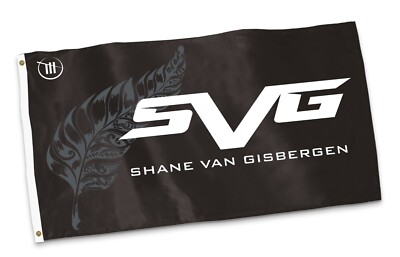 Shane Van Gisbergen SVG Nascar Car Racing 3x5 FT Flag Wall Decore Banner