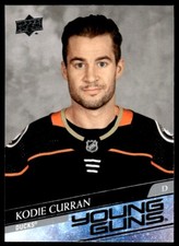 2020-21 Upper Deck Young Guns Kodie Curran Rookie Anaheim Ducks #708