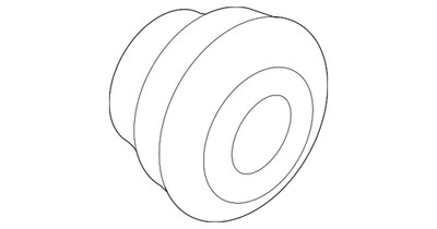 Genuine Nissan Rocker Panel Molding Grommet 76848-54C00