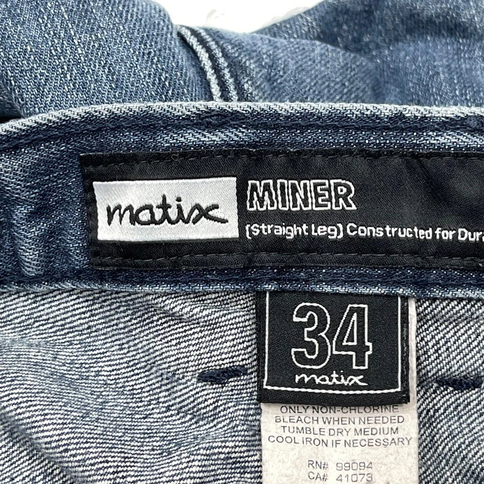 Matix 短裤女式 34 深蓝色镂空牛仔布 100% 棉高腰 2 英寸内缝 — 第 4/4 张图片