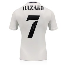 Eden Hazard Signed Original Real Madrid 2022-23 Football Shirt