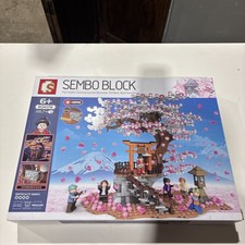 Sembo Block Sakura Tree Cherry Blossom #60107...