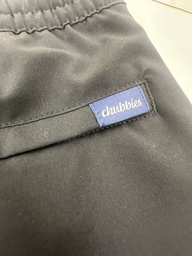 Chubbies Swim Trunks Youth M Black Classic The Capes Lined Swim Draw String NWT - Picture 11 of 23