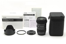  Almost Unused Sigma A 18-35mm f/1.8 DC HSM Art Canon EF From JAPAN