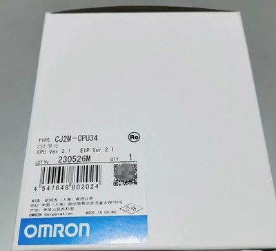 1 Stück Brandneu Omron CJ2M-CPU34 CJ2MCPU34 Schnelle Lieferung