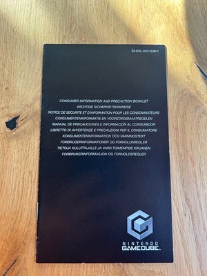GameCube Manual - Important Safety Instructions | IM-DOL-DOC-EUR-1