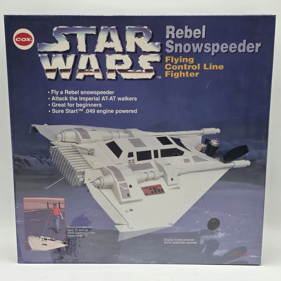 1997 Cox Star Wars Rebel Snowspeeder w/049 Motor #436261 - Image 2 of 4