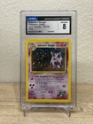 *CGC 8* (Ear SWIRL!) Sabrina's Gengar 014/132 Gym Heroes Holo Rare Vintage WOTC
