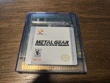 Konami Metal Gear Solid Nintendo Game Boy Color GBC Game Cartridge Only Tested