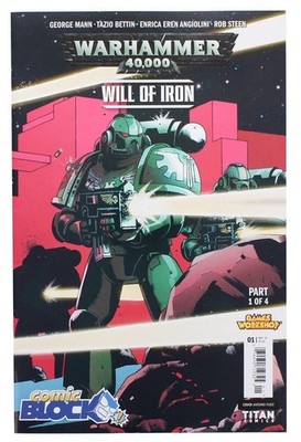 Warhammer 40K ''Will of Iron'' #1 (Comic Block Exclusive Cover)